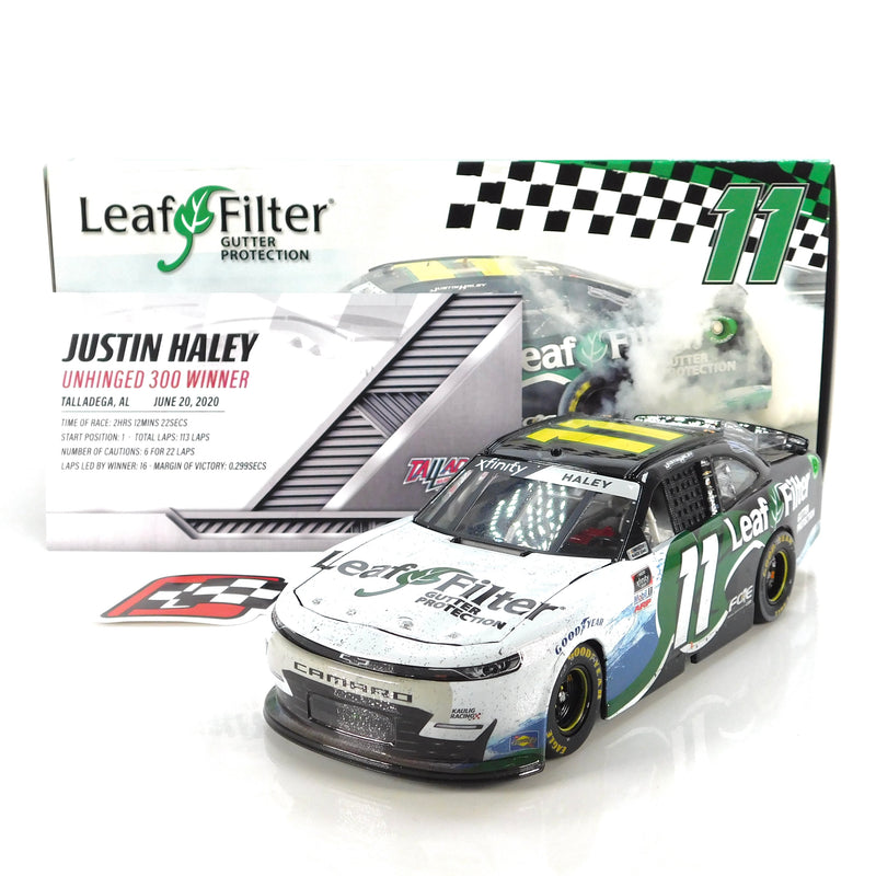 *Pre-Owned* Justin Haley 2020 Leaf Filter Talladega Win 1:24 Nascar Diecast