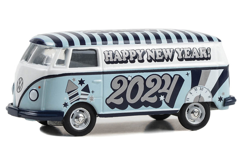 Hobby Exclusive 30478 1:64 Volkswagen Type 2 Panel Van New Year 2024 1:64 Diecast