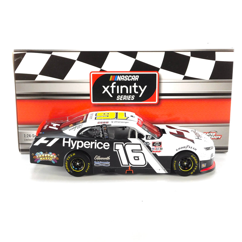 *Pre-Owned* AJ Allmendinger 2021 Hyperice Charlotte ROVAL Win 1:24 Nascar Diecast