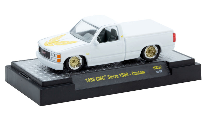 1988 GMC Sierra 1500 Custom M2 Machines 1:64 Scale Hobby Special 31500-HS52