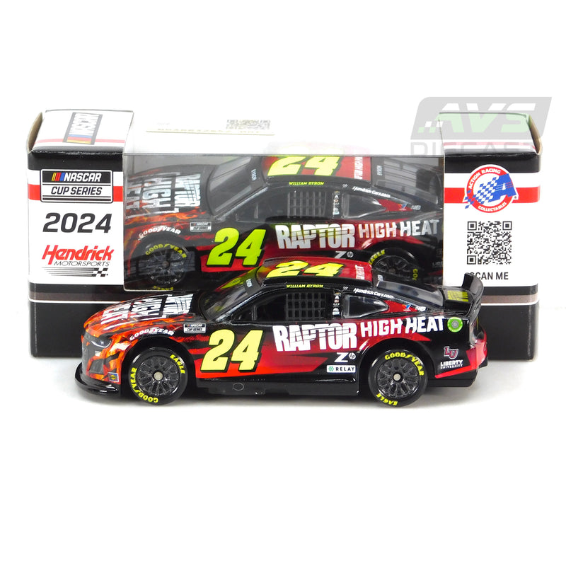 William Byron 2024 Raptor High Heat 1:64 Nascar Diecast