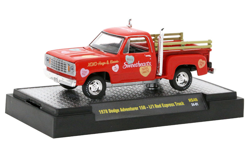 1978 Dodge Adventurer 150 Sweethearts M2 Machines 1:64 Scale Hobby Special Release 31500-HS46