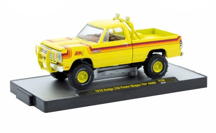 1978 Dodge 150 Power Wagon M2 Machines 1:64 Scale Auto-Thentics Release 100