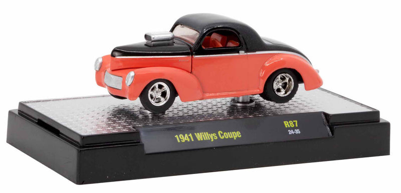 1941 Willys Coupe M2 Machines 1:64 Scale Auto-Thentics Release 87