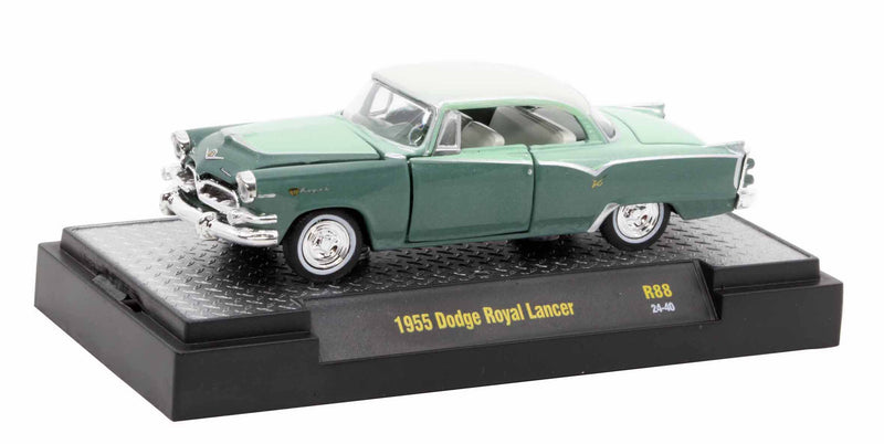 1955 Dodge Royal Lancer M2 Machines 1:64 Scale Auto-Thentics Release 88