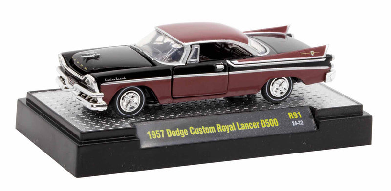 1957 Dodge Royal Lancer D500 M2 Machines 1:64 Scale Auto-Thentics Release 91