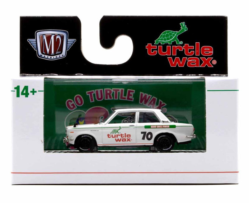 1970 Datsun 510 Turtle Wax M2 Machines 1:64 Scale Auto-Thentics Release 94