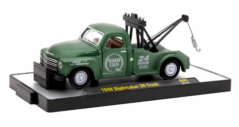 1949 Studebaker 2R Quaker State M2 Machines 1:64 Scale Auto-Thentics Release 95