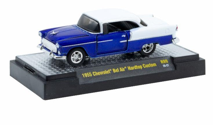 1955 Chevrolet Bel Air M2 Machines 1:64 Scale Auto-Thentics Release 99