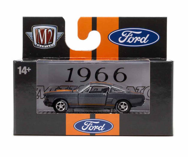 1966 Ford Mustang 2+2 M2 Machines 1:64 Scale Detroit Muscle Release 75