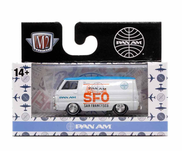 1964 Dodge A100 Panel Van Pan Am M2 Machines 1:64 Scale Detroit Muscle Release 79