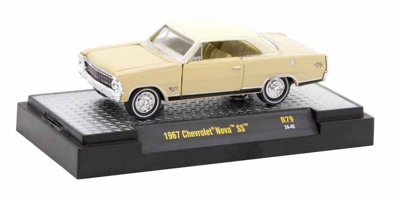 1967 Chevrolet Nova SS M2 Machines 1:64 Scale Detroit Muscle Release 79