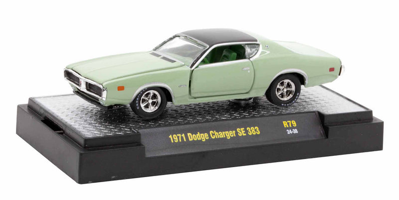 1971 Dodge Charger SE 383 M2 Machines 1:64 Scale Detroit Muscle Release 79