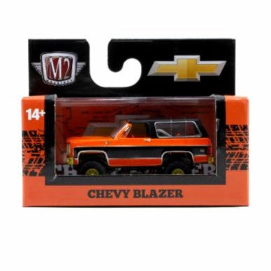 Chase 1974 Chevrolet K5 Blazer M2 Machines 1:64 Scale Detroit Muscle Release 89