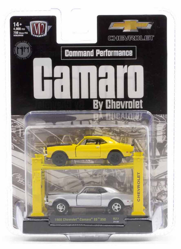 1968 Chevrolet Camaro SS 350 M2 Machines 1:64 Scale Auto Lifts Release 27