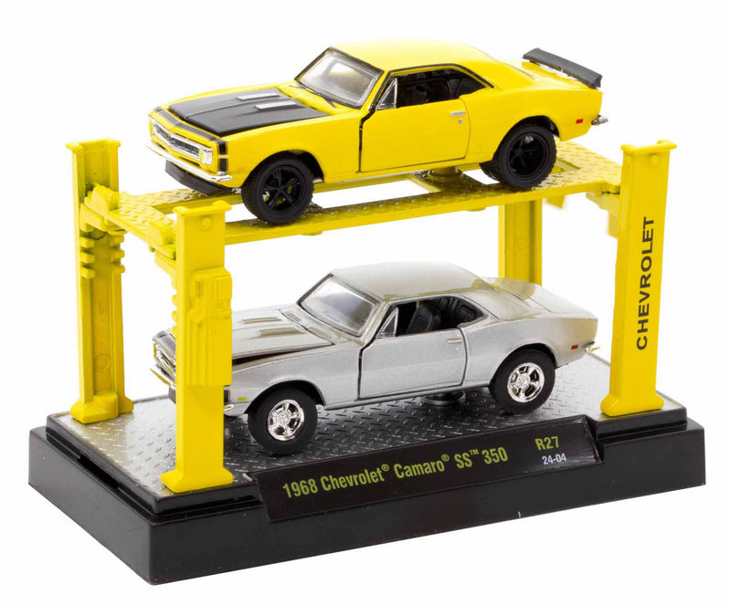 1968 Chevrolet Camaro SS 350 M2 Machines 1:64 Scale Auto Lifts Release 27