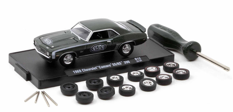 1969 Chevrolet Camaro RS/SS 396 M2 Machines 1:64 Scale Auto Wheels Release 12