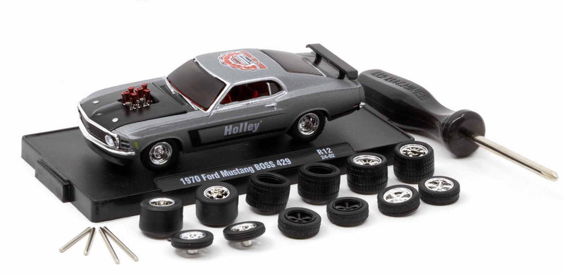 1970 Ford Mustang Boss 429 M2 Machines 1:64 Scale Auto Wheels Release 12