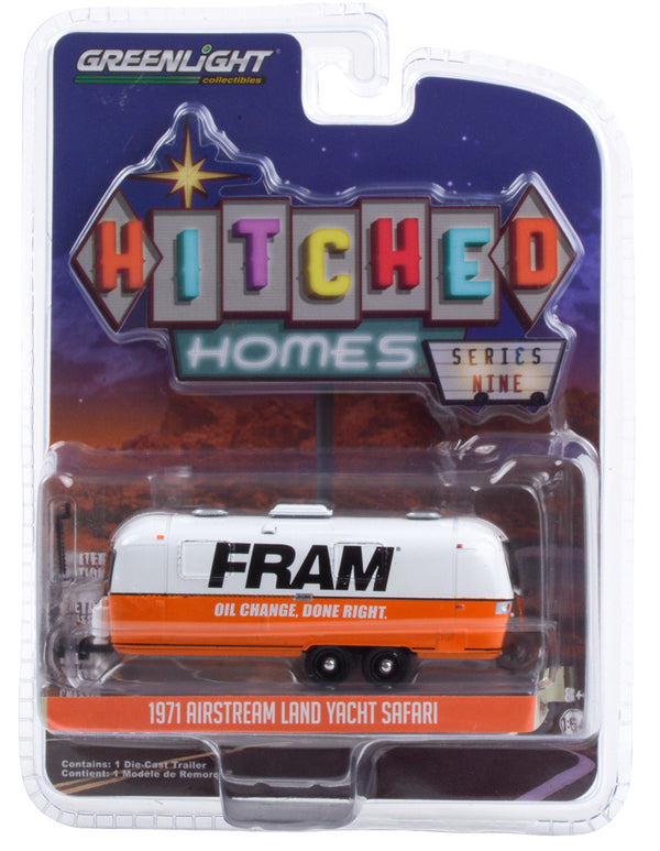 Hitched Homes 34090B 1971 Airstream Land Yacht Fram Filters 1:64 Diecast
