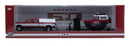 1987 Ford F-350 & 1966 Ford Bronco M2 Machines 1:64 Scale Auto Haulers Release 100
