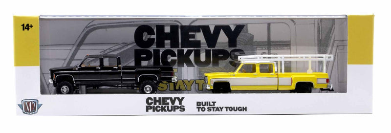 1975 Chevrolet Silverado & 1973 Silverado M2 Machines 1:64 Scale Auto Haulers Release 78