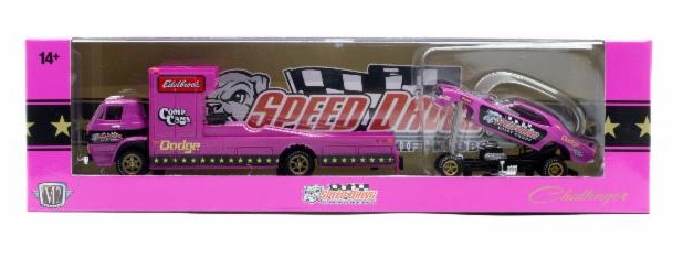 1966 Dodge L600 & 1971 Challenger M2 Machines 1:64 Scale Auto Haulers Release 86