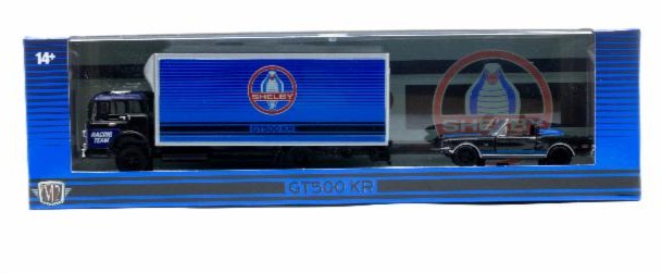1966 Ford C-950 & 1968 Shelby GT 500 M2 Machines 1:64 Scale Auto Haulers Release 86
