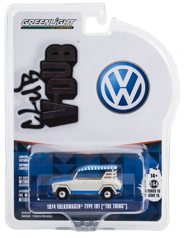Club Vee-Dub 36060D 1974 Volkswagen Thing (Type 181) "Acapulco Thing" 1:64 Diecast