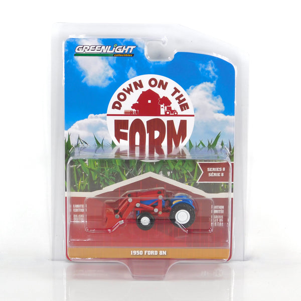 *READ* Down on the Farm Series 8 48080-A 1950 Ford 8N With Loader 1:64 Diecast