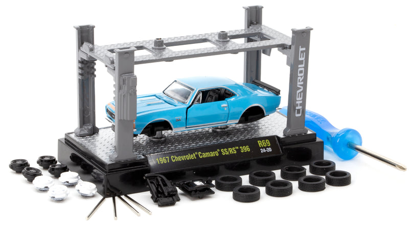 1967 Chevrolet Camaro SS/RS 396 M2 Machines 1:64 Scale Model Kit Release 69