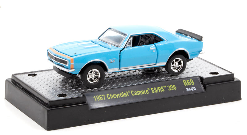 1967 Chevrolet Camaro SS/RS 396 M2 Machines 1:64 Scale Model Kit Release 69