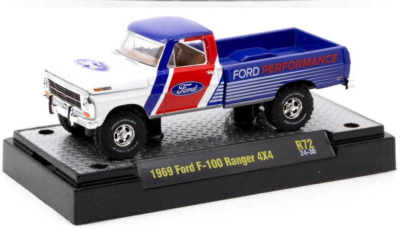 1969 Ford F-100 Ranger M2 Machines 1:64 Scale Model Kit Release 72