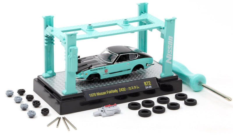 1970 Nissan Fairlady Z432 M2 Machines 1:64 Scale Model Kit Release 72