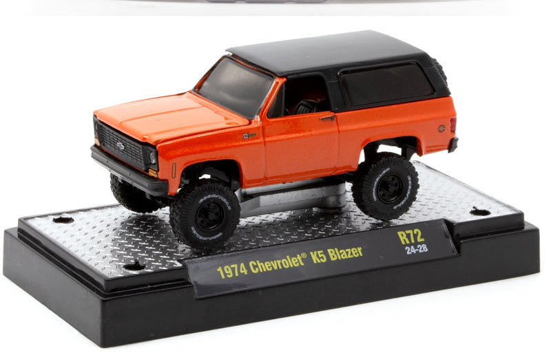 1974 Chevrolet K5 Blazer M2 Machines 1:64 Scale Model Kit Release 72