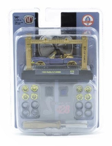 Chase 1968 Shelby G.T.500KR M2 Machines 1:64 Scale Model Kit Release 78