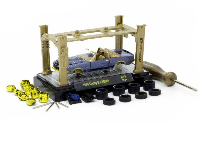 Chase 1968 Shelby G.T.500KR M2 Machines 1:64 Scale Model Kit Release 78