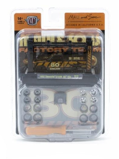 1992 Chevrolet C1500 SS Maui & Sons M2 Machines 1:64 Scale Model Kit Release 78