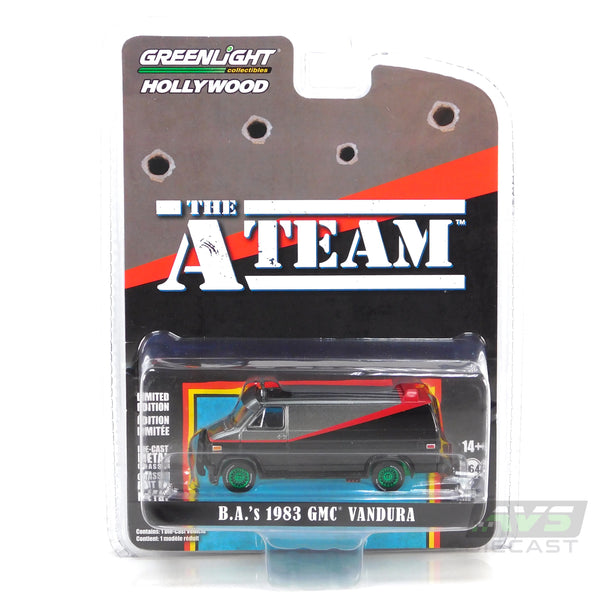 Chase Hollywood 44970B 1983 GMC Vandura The A-Team 1:64 Diecast