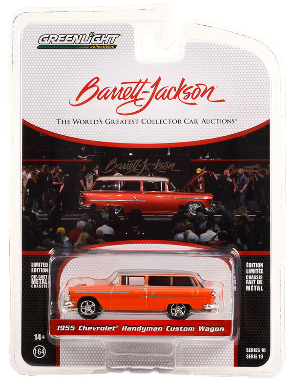 Barrett-Jackson 37260A 1955 Chevrolet Handyman Custom Wagon 1:64 Diecast