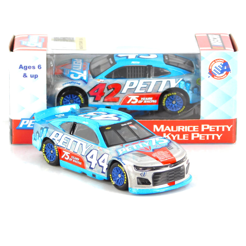 Petty Family 75 Years of Racing Diamond Finish 1:64 Nascar Diecast