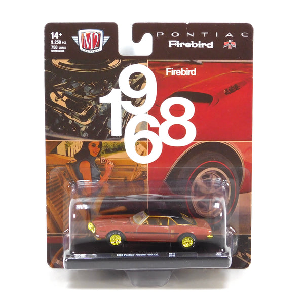 *Package Issue* Chase 1968 Pontiac Firebird 400 H.O. M2 Machines 1:64 Diecast Auto Drivers Release 110