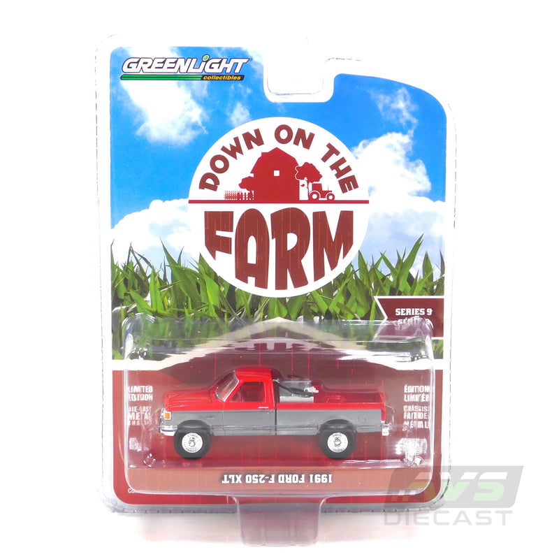 Chase Down on the Farm 48090E 1991 Ford F-250 XLT 1:64 Diecast