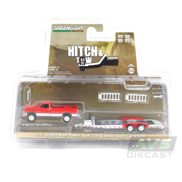 Hitch & Tow 32310D 1991 Dodge Ram Power Ram 250 1:64 Diecast