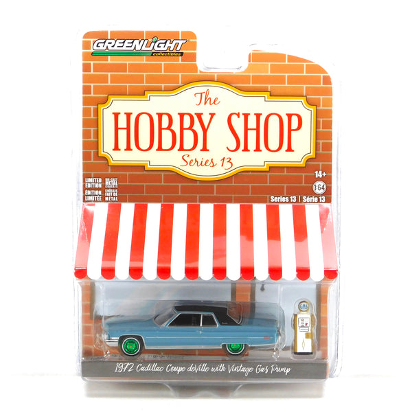 Green Machine Hobby Shop 97130-A 1972 Cadillac Coupe deVille 1:64 Diecast