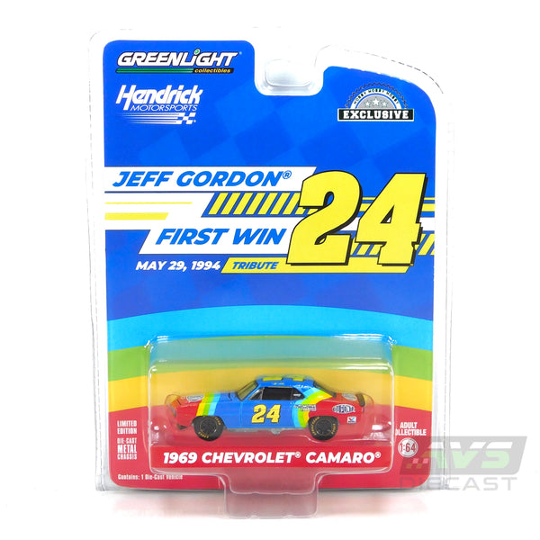 Hobby Exclusive 30492 1969 Chevrolet Camaro Jeff Gordon First Win 1:64 Diecast