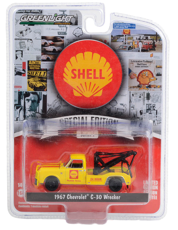 Shell Oil Special Edition 41125A 1967 Chevrolet C-30 Wrecker 1:64 Diecast
