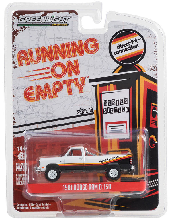 Running on Empty 41160C 1981 Dodge Ram D-150 Mopar 1:64 Diecast