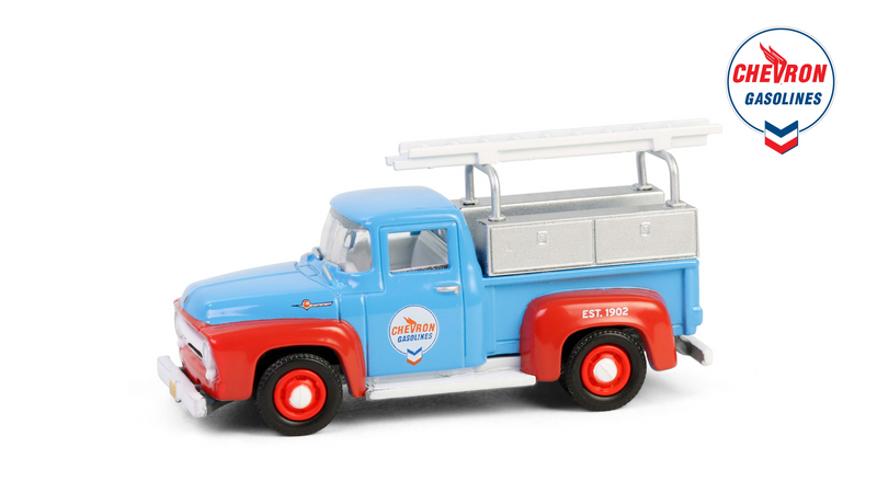 1956 Ford F-100 1:64 Diecast Chevron Special Edition Series 1