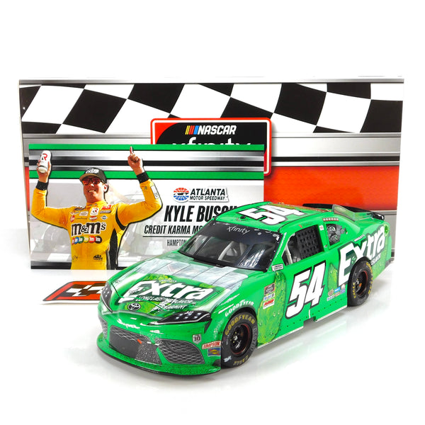 *Pre-Owned* Kyle Busch 2021 Extra Gum Atlanta Win 1:24 Nascar Diecast