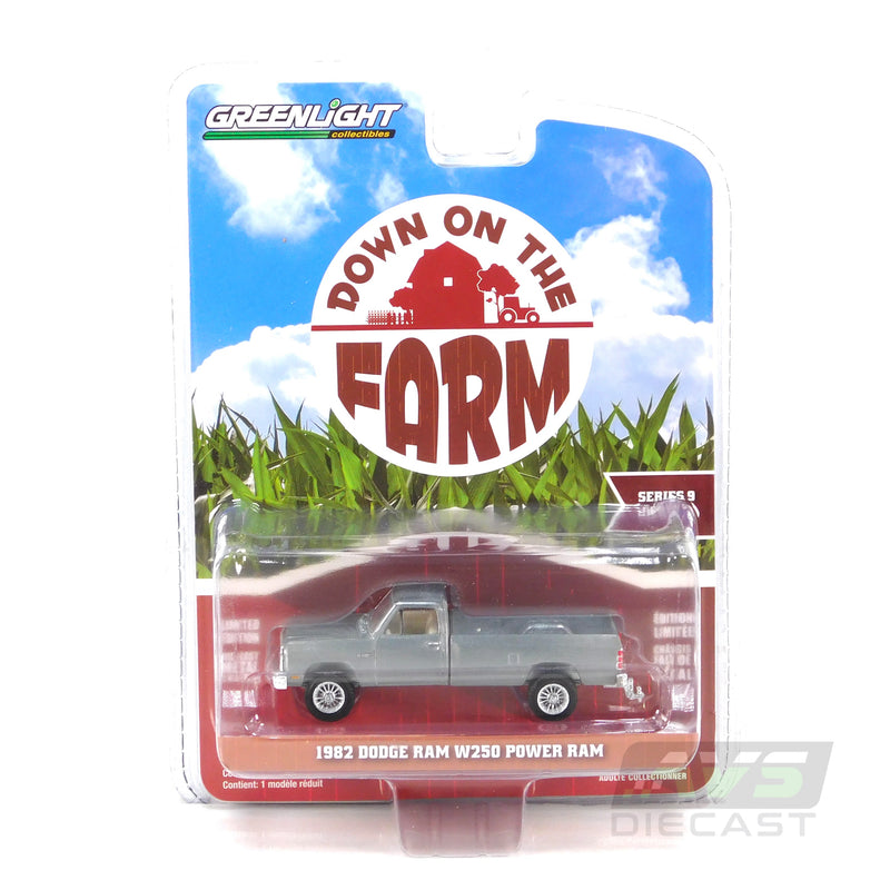 Chase Down on the Farm 48090B 1982 Dodge Ram W250 Power Ram 1:64 Diecast